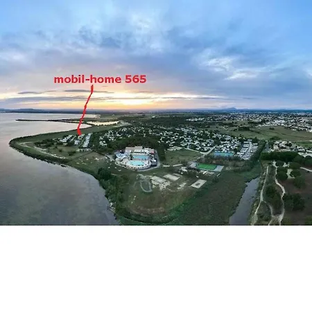 Kemp Serenite-565 Au Des Reves-camping 4 Etoiles-mobilhome 3ch-6pl-clim-sdb-wifi-au Calme, Belle Vue Sur Le Lac, Sans Vis A Vis