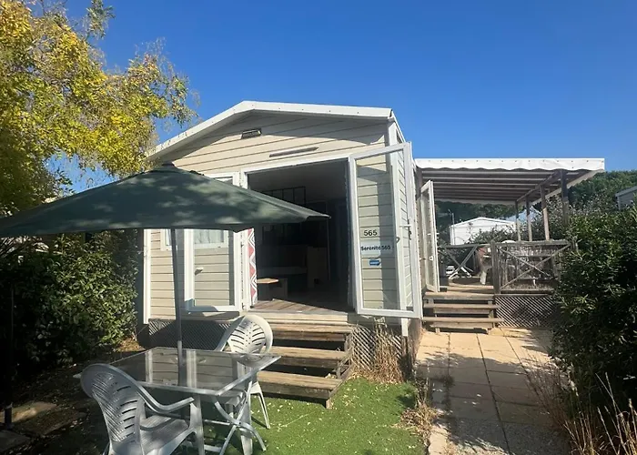 Serenity 565 Au Des Reves-camping 4 Etoiles-mobil 3ch-6pl-clim-sdb- Wc Separe-au Calme, Belle Vue Sur Le Lac, Sans Vis A Vis *